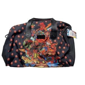 robert graham japanese samurai weekender bag